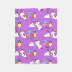 Cobertor De Velo Funny Unicorn Pattern Magic Horse