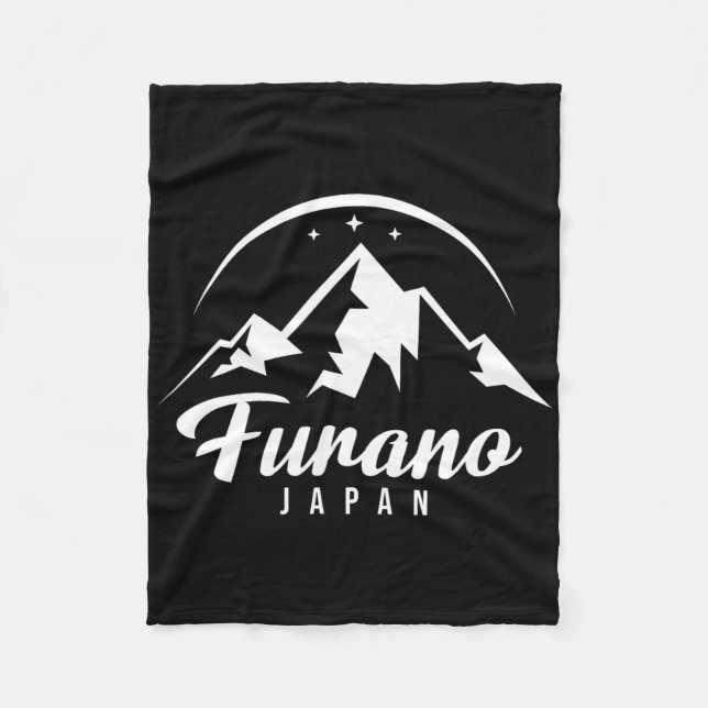 Cobertor De Velo Furano Japan Ski Resort Skiboard (Frente)