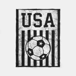 Cobertor De Velo Futebol Americano Bandeira Americana Mulheres Home