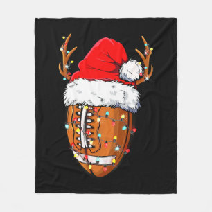 Cobertor De Velo Futebol Americano de Futebol - Santa Hat Spo