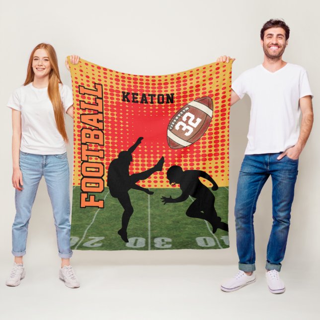 Cobertor De Velo Futebol Americano - Jogo do Esporte (In Situ)