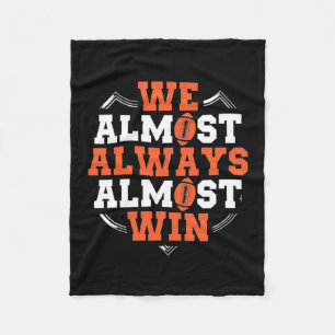 Cobertor De Velo Futebol Americano que quase ganhamos