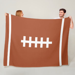 Cobertor De Velo Futebol Brown Blanket