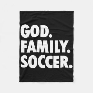 Cobertor De Velo Futebol da Família de Deus - Fé Novidade