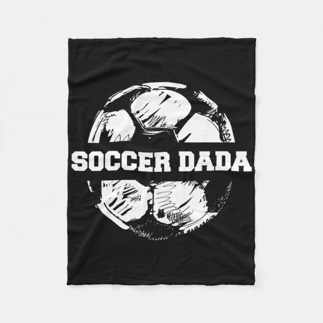 Cobertor De Velo Futebol Dada Futebol Ll Split Engraçado Pai de Fut (Frente)