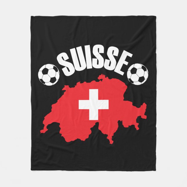 Cobertor De Velo Futebol de Suiça Suisse (Frente)