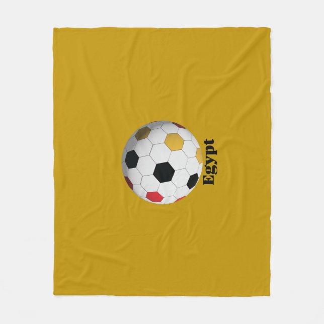 Cobertor De Velo Futebol Egito (Frente)