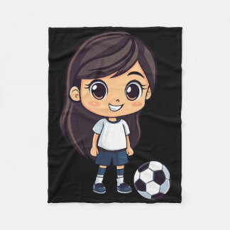 Cobertor De Velo Futebol Feminino 