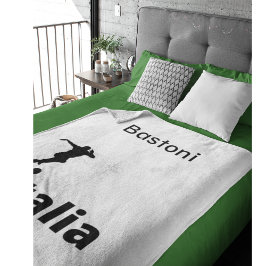 Cobertor De Velo Futebol Itália, personalizável