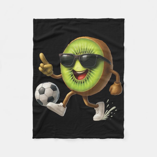 Cobertor De Velo Futebol Kiwi  (Frente)