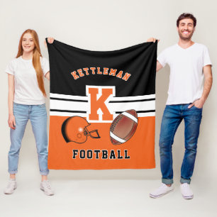 Cobertor De Velo Futebol 🏈 Laranja Esportes