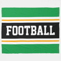 FUTEBOL Listras Esportivas Verde Brilhante Preto L