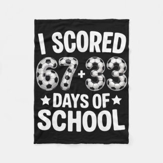 Cobertor De Velo Futebol no 100º Dia de Escola 100 Dias de Escola M