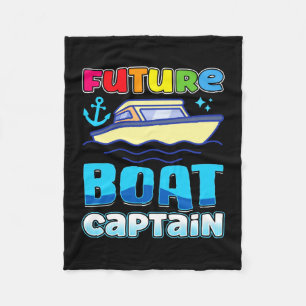 Cobertor De Velo Futuro capitão de barco para crianças barco rápido
