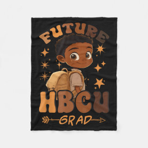 Cobertor De Velo Futuro graduado hbcu história menino negro graduaç