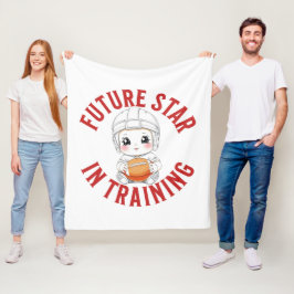 Cobertor De Velo Futuro Prêmio de Futebol para Bebê