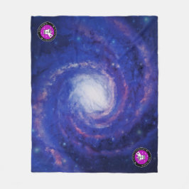 Cobertor De Velo FWAS Galaxy Medium Fleece