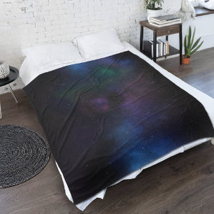 Cobertor De Velo Galáxia da Nebulosa Véu Celestial Campo Estelar Có