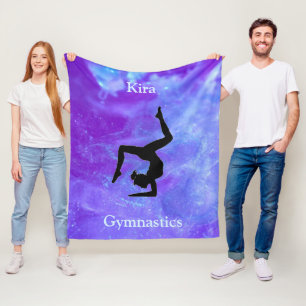 Cobertor De Velo Galáxia de Gymnastics Galaxy Fleece Blanket