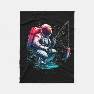 Cobertor De Velo Galáxia Espacial da Lua do Astronauta Camisa Camis