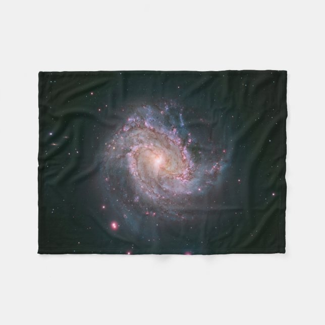 Cobertor De Velo Galáxia Espiral M83 (NASA) (Frente (Horizontal))