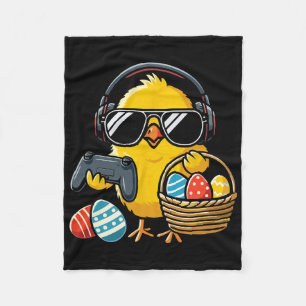 Cobertor De Velo Galinha de Páscoa Retro Jogos Divertido Páscoa