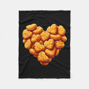 Cobertor De Velo Galinhas Nuggets São O Meu Namorados Valen Engraça