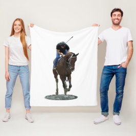 Cobertor De Velo Galopagem Em Cavalo De Raça E Blanket