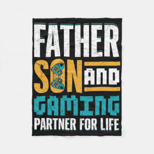 Cobertor De Velo Gamer Bond – Pai e Filho Jogam Juntos