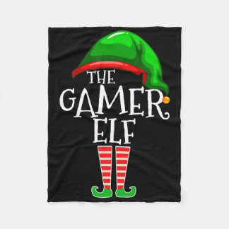 Cobertor De Velo Gamer Elf Family Matching Group Natal Gift Vid