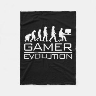 Cobertor De Velo Gamer Gift   Evolução dos jogadores