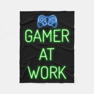Cobertor De Velo Gamer Gift | Gamer At Work