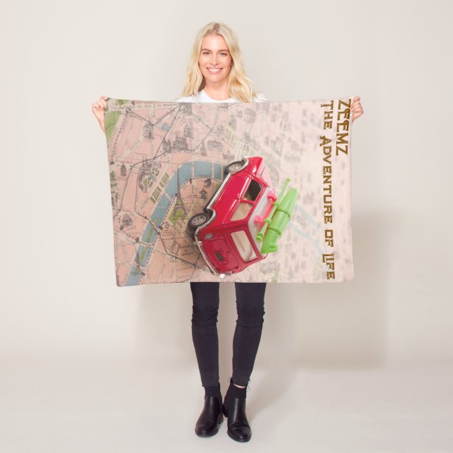 Cobertor De Velo Gamer Life Adventure with Zeemz TTRPG Tabletop (In Situ)