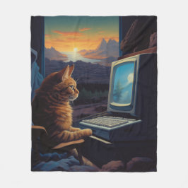 Cobertor De Velo Gamer para Retro | Jogos de arte em pixels de 8 bi