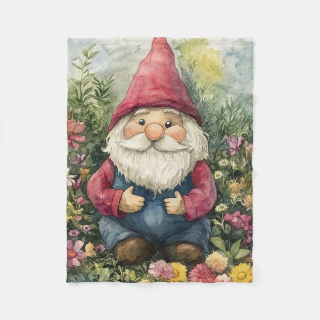 Cobertor De Velo Garden Gnome (Frente)