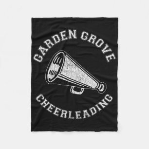 Cobertor De Velo Garden Grove Cheer Angustiado Retro Anos 90 Cheerl