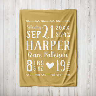 Cobertor De Velo Garota Amarela, Nascimento, Stats Keepsaet