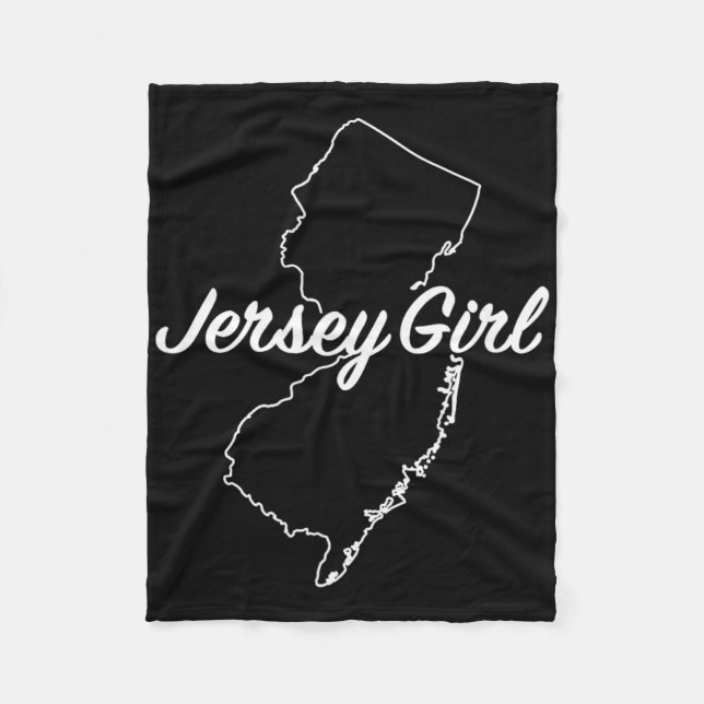 Cobertor De Velo Garota de Jersey Nova Jersey  (Frente)