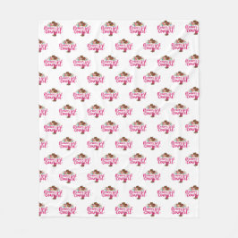 Cobertor De Velo Garota Flor