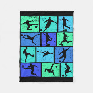 Cobertor De Velo Garotos de Futebol Crianças Homens _2