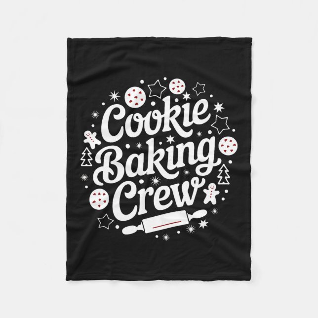 Cobertor De Velo Gartney's Womens Matching Cookie Baking Crew (Frente)