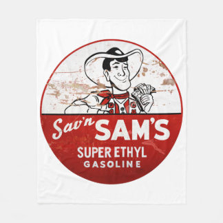 Cobertor De Velo Gasolina Super Etílica Sav'n Sam's envelhecida