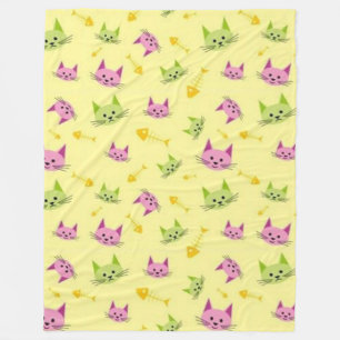 Cobertor De Velo Gatinho beco