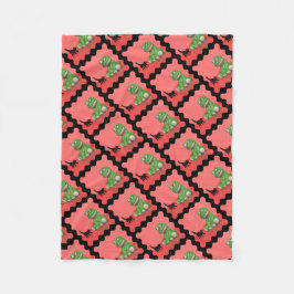 Cobertor De Velo Gatinho e sapo de pelúcia