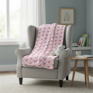 Cobertor De Velo Gatinho Fleece Blanket