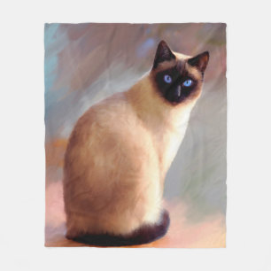 Cobertor De Velo Gato 613 siamese