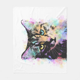 Cobertor De Velo Gato 618 branco