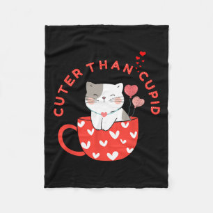 Cobertor De Velo Gato Cupido Kawaii Mais Corado Que Com Peles De Mu