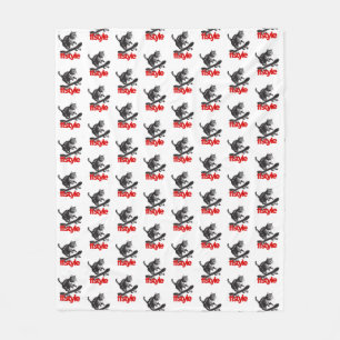 Cobertor De Velo Gato de skate FFStyle White
