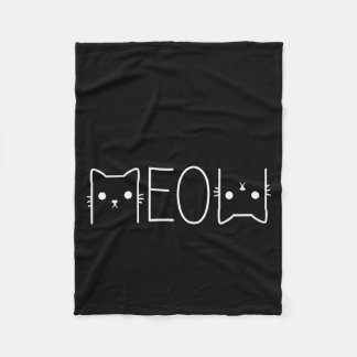 Cobertor De Velo Gato Engraçado Gráfico Merch Casual Amante de Gato